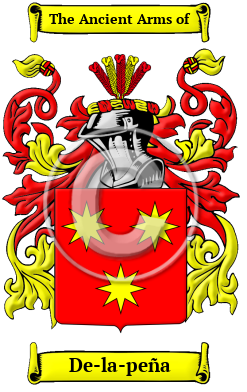 De-la-peña Family Crest Download (JPG) Heritage Series - 300 DPI