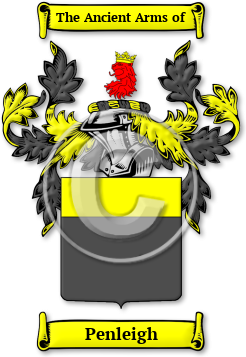 Penleigh Family Crest Download (jpg) Legacy Series - 150 DPI