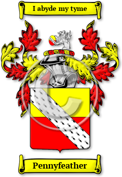 Pennyfeather Family Crest Download (jpg) Legacy Series - 150 DPI