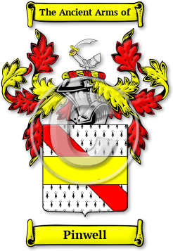 Pinwell Family Crest Download (jpg) Legacy Series - 150 DPI