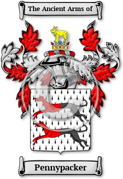 Pennypacker Family Crest Download (JPG) Legacy Series - 600 DPI
