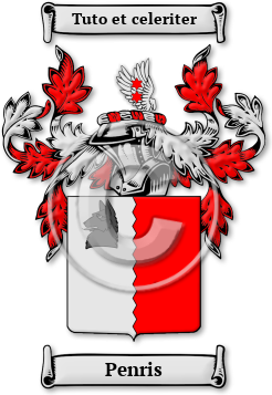 Penris Family Crest Download (JPG) Legacy Series - 600 DPI