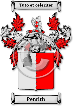 Penrith Family Crest Download (jpg) Legacy Series - 150 DPI