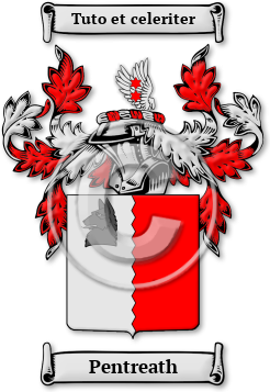Pentreath Family Crest Download (jpg) Legacy Series - 150 DPI