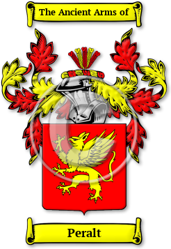 Peralt Family Crest Download (jpg) Legacy Series - 150 DPI