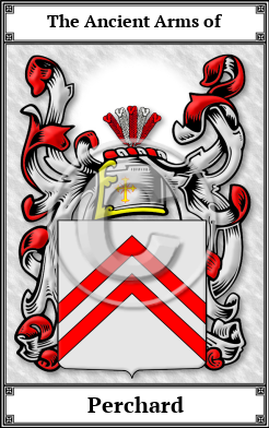 Perchard Family Crest Download (JPG)  Book Plated - 150 DPI