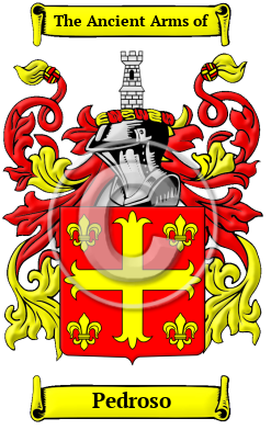 Pedroso Family Crest/Coat of Arms
