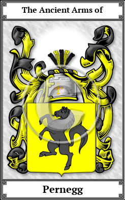 Pernegg Family Crest Download (JPG)  Book Plated - 150 DPI