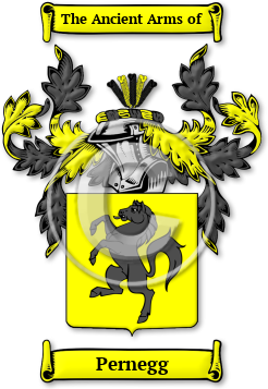 Pernegg Family Crest Download (jpg) Legacy Series - 150 DPI