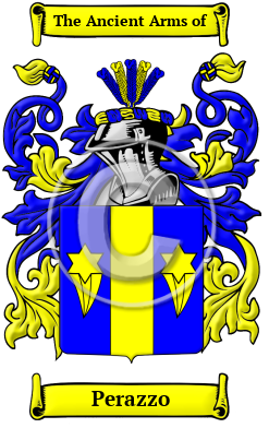 Perazzo Family Crest/Coat of Arms