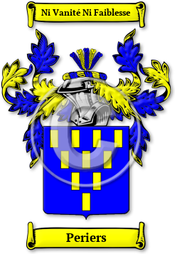 Periers Family Crest Download (JPG) Legacy Series - 600 DPI