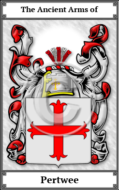 Pertwee Family Crest Download (JPG)  Book Plated - 150 DPI