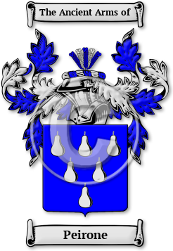 Peirone Family Crest Download (JPG) Legacy Series - 600 DPI