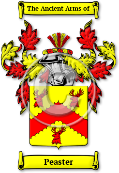 Peaster Family Crest Download (JPG) Legacy Series - 600 DPI