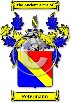 Petermann Family Crest Download (jpg) Legacy Series - 150 DPI