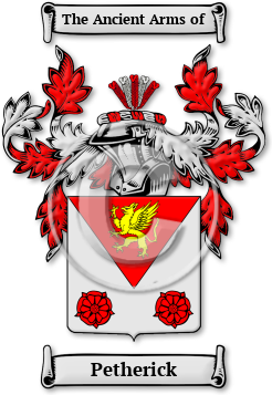Petherick Family Crest Download (jpg) Legacy Series - 150 DPI