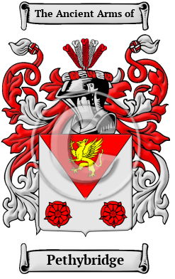 Pethybridge Family Crest Download (JPG) Heritage Series - 600 DPI
