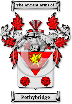 Pethybridge Family Crest Download (jpg) Legacy Series - 150 DPI