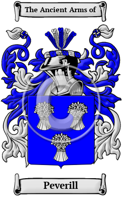 Peverill Family Crest/Coat of Arms