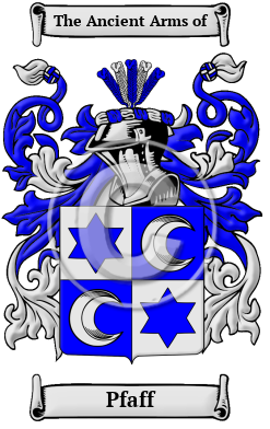 Pfaff Family Crest Download (JPG) Heritage Series - 600 DPI