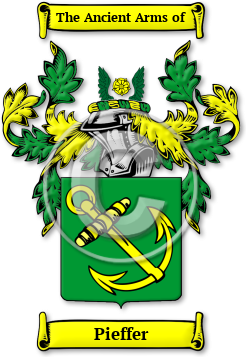Pieffer Family Crest Download (jpg) Legacy Series - 150 DPI