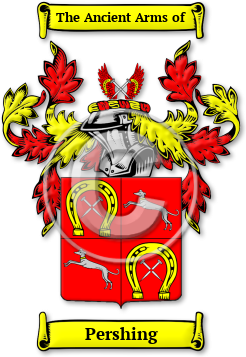 Pershing Family Crest Download (jpg) Legacy Series - 150 DPI