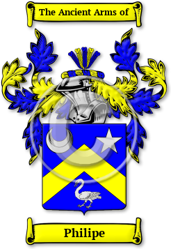 Philipe Family Crest Download (JPG) Legacy Series - 600 DPI