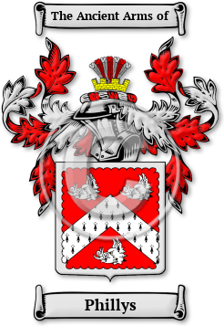 Phillys Family Crest Download (jpg) Legacy Series - 150 DPI