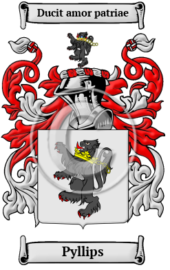 Pyllips Family Crest/Coat of Arms