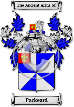 Packeard Family Crest Download (jpg) Legacy Series - 150 DPI