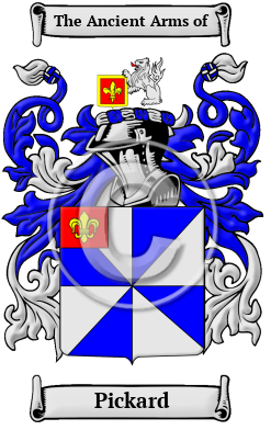Pickard Family Crest/Coat of Arms