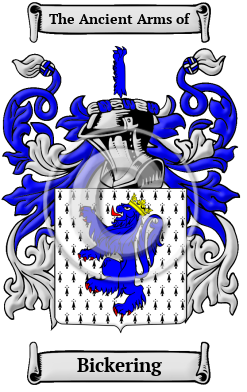 Bickering Family Crest/Coat of Arms