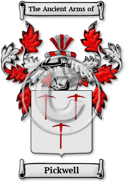 Pickwell Family Crest Download (JPG) Legacy Series - 600 DPI