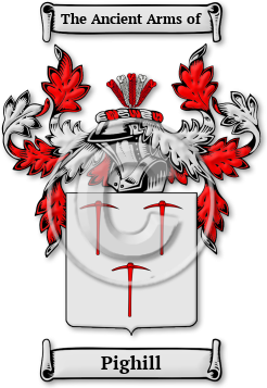Pighill Family Crest Download (jpg) Legacy Series - 150 DPI