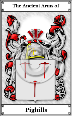 Pighills Family Crest Download (JPG)  Book Plated - 150 DPI