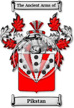 Pikstan Family Crest Download (JPG) Legacy Series - 600 DPI
