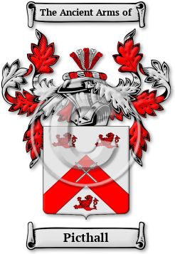 Picthall Family Crest Download (jpg) Legacy Series - 150 DPI