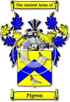 Pigeon Family Crest Download (jpg) Legacy Series - 150 DPI