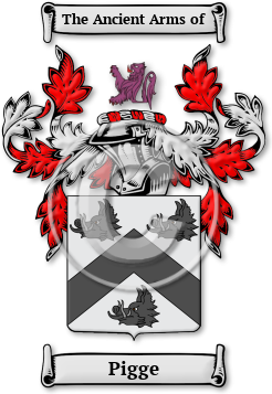 Pigge Family Crest Download (jpg) Legacy Series - 150 DPI