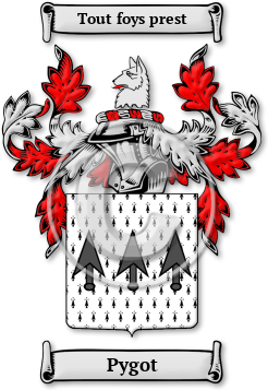 Pygot Family Crest Download (jpg) Legacy Series - 150 DPI