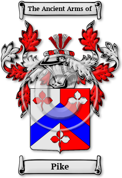 Pike Family Crest Download (JPG) Legacy Series - 600 DPI