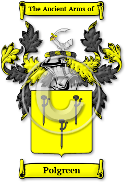 Polgreen Family Crest Download (jpg) Legacy Series - 150 DPI