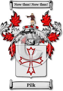 Pilk Family Crest Download (JPG) Legacy Series - 600 DPI