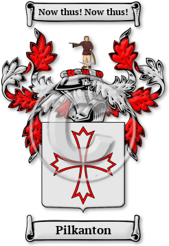Pilkanton Family Crest Download (jpg) Legacy Series - 150 DPI
