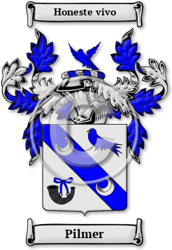 Pilmer Family Crest Download (jpg) Legacy Series - 150 DPI