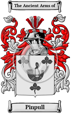 Pinpull Family Crest/Coat of Arms