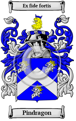 Pindragon Family Crest/Coat of Arms