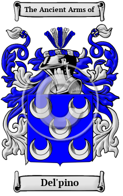 Del'pino Family Crest Download (JPG) Heritage Series - 600 DPI