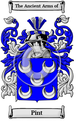 Pint Family Crest Download (JPG) Heritage Series - 600 DPI