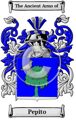 Pepito Family Crest/Coat of Arms